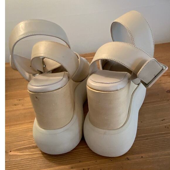 Paloma Barcelo Niran Wedge Platform Sandals size 38 - Picture 4 of 6